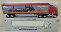 Kenworth White 6000 Series Planters Semi NIB 1/64