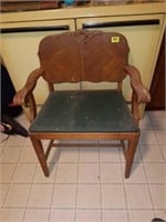 Antique Vanity Stool Chair