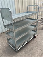 Cannon heavy duty 750# cap. stock cart on casters