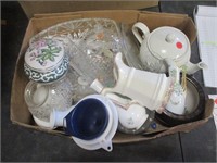 Lot of Glass Ware & More