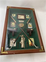 Golf Decor Shadow Box 13.5"x20.5"