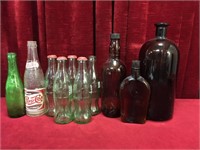 10 Vintage Bottles