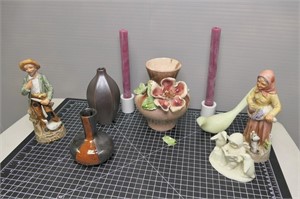 Figurines, Candles, Vases