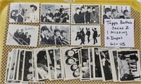 1964 TOPPS NEAR COMPLETE BEATLES SERIES 2 MISSING