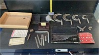 Micrometers, radius Gage Set, automatic Inflator,