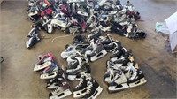 Approx 100 Used - Good Condition Youth Boys Skates
