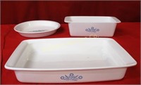 Corning Ware Bakeware, Blue Cornflower