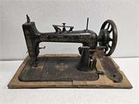 Vintage greyhound "R" sewing machine as is
