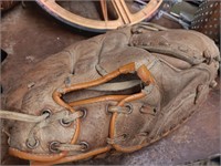 Leather Catcher's Glove