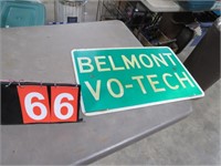 BELMONT VO-TECH SIGN