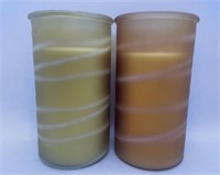 New Pair of Scented 14oz Candles - Pumpkin French