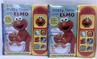 New 2 Pack of Sesame Street - Potty Time with