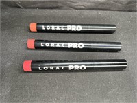 3 New & Unused Lorac Matte Lip Color