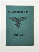 1936-37 SOLDIER/VETERANS MEMBERSHIP BOOK
