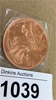Liberty Copper Coin