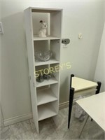 5 Tier White Storage Cubby - 12 x 12 x 5'