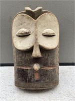 African Wood Carved Tribal Mask