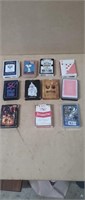 11- Assorted Decks of Playing Cards.