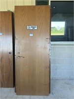 4-Wood Entry Doors, 83"x 36"x 1 3/4"