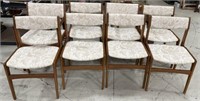 8 Denmark Mid Century Modern Teak Dining Chairs