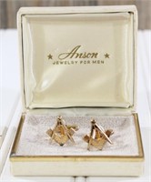 Anson Masonic Lodge Cuff Links