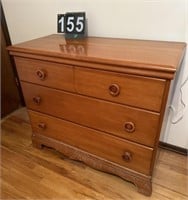 Vintage Wooden Clothing Dresser