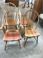 Gorgeous set of 4 Windsor chairs