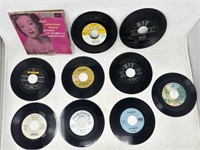 10 records 45’s- various artists including Ray