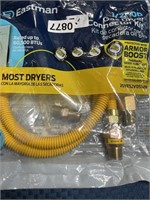 EASTMAN 1/2” GAS DRYER CONNECTOR KIT RETAIL $40