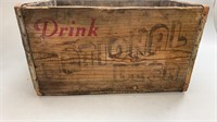 Antique Wood National Beer Crate