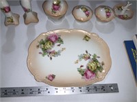 vintage George Schultz platter with gold edge