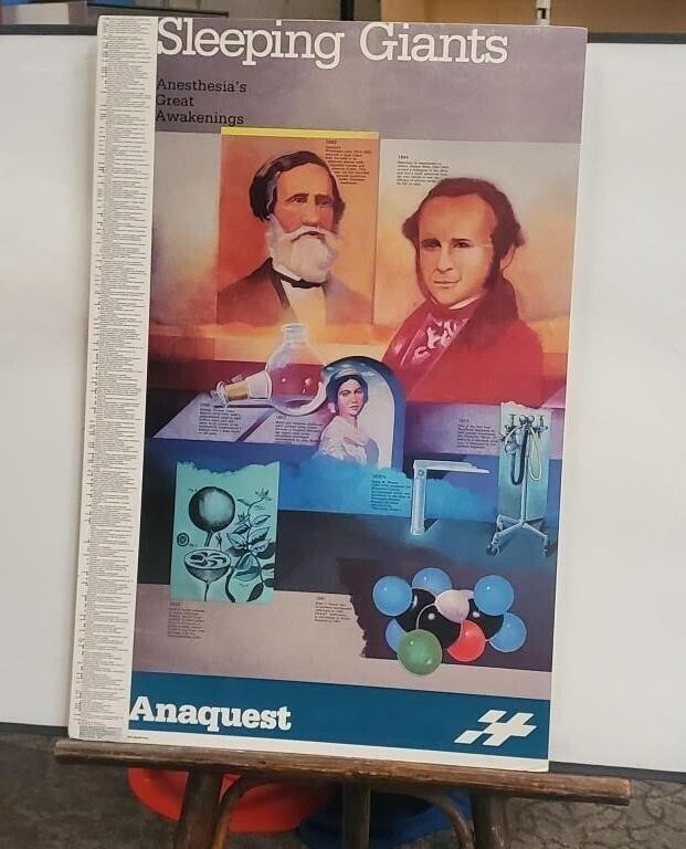 Sleeping Giants Anesthesia Poster