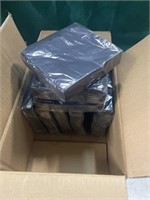 400 black napkins 12 7/8 in x 12 7/8 in