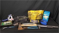 Mix Tools Lot - Fence Pliers, Hatchet, Allen