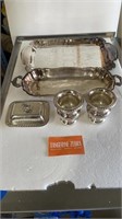 Silver Plate Service Pieces