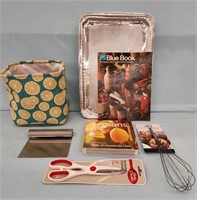 Foil Pans - NIB Case of 30; Kitchen Scissors