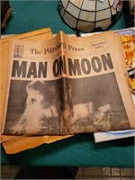 Vintage news paper & misc paper