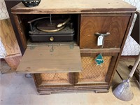 Vintage Silvertone Stereo Cabinet