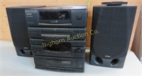Fisher Home Stereo w/ Studio 60 CD Disc Changer