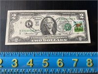 Series 1976 - 2 dollar bill