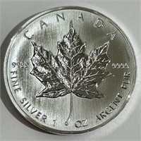 1990 1 Ounce Silver Maple