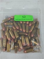 50ct 45 auto hollow point bullets