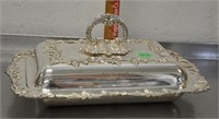 Vintage EP silver server, Eaton's trophy,see pics