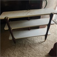 Vintage Atomic Age Shelf / Bookcase - 3 shelves