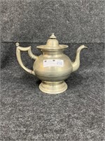Antique L. Kruger Pewter Teapot