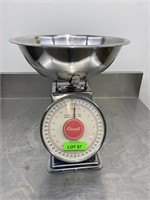 Escali 44lb/20kg Dial Scale W/ Ingredient Bowl