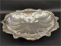 Vintage Shell Footed Tray Dish by Poole