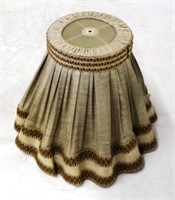 Vintage cloth large lamp shade