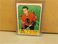 1967-68 OPC Doug Shelton #53 Rookie Hockey Card