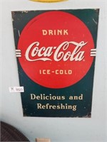 Coca-Cola Sign 12x16"